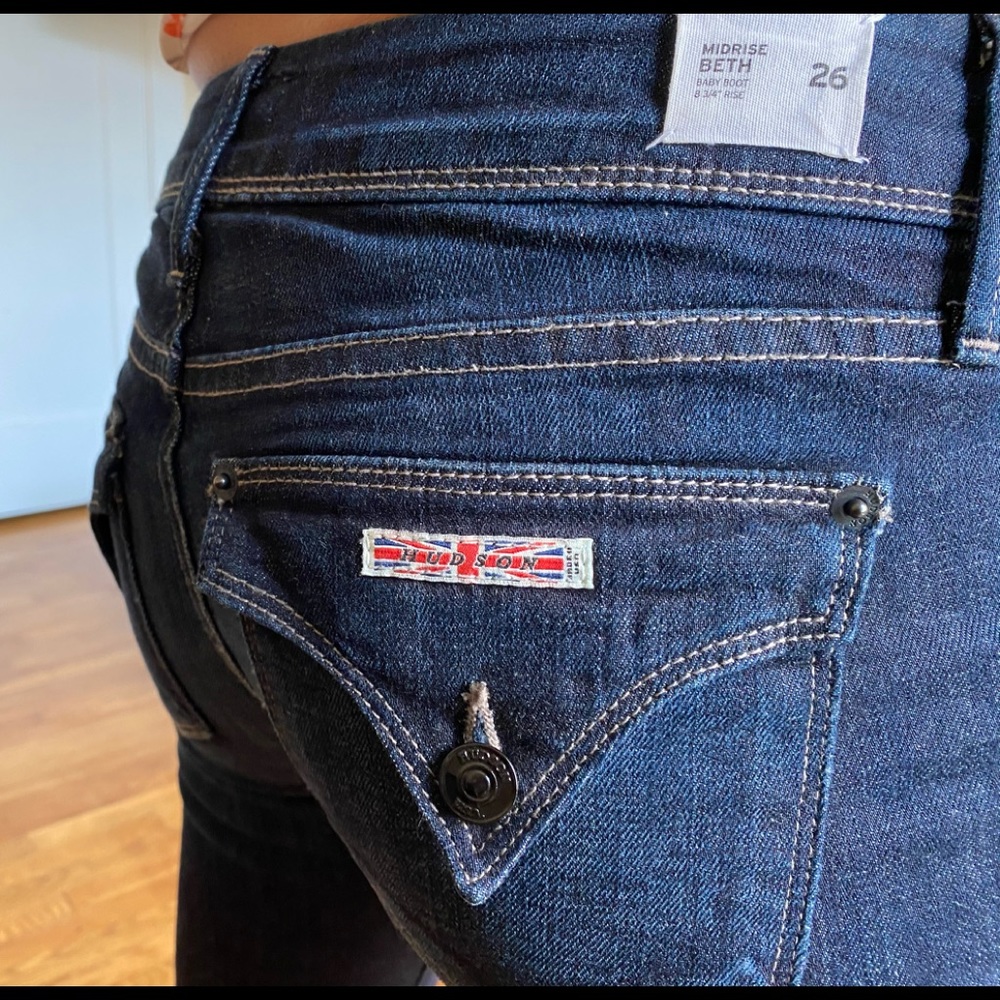 NWOT: Hudson - Midrise Baby Boot